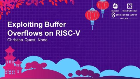 Exploiting Buffer Overflows on RISC-V talk